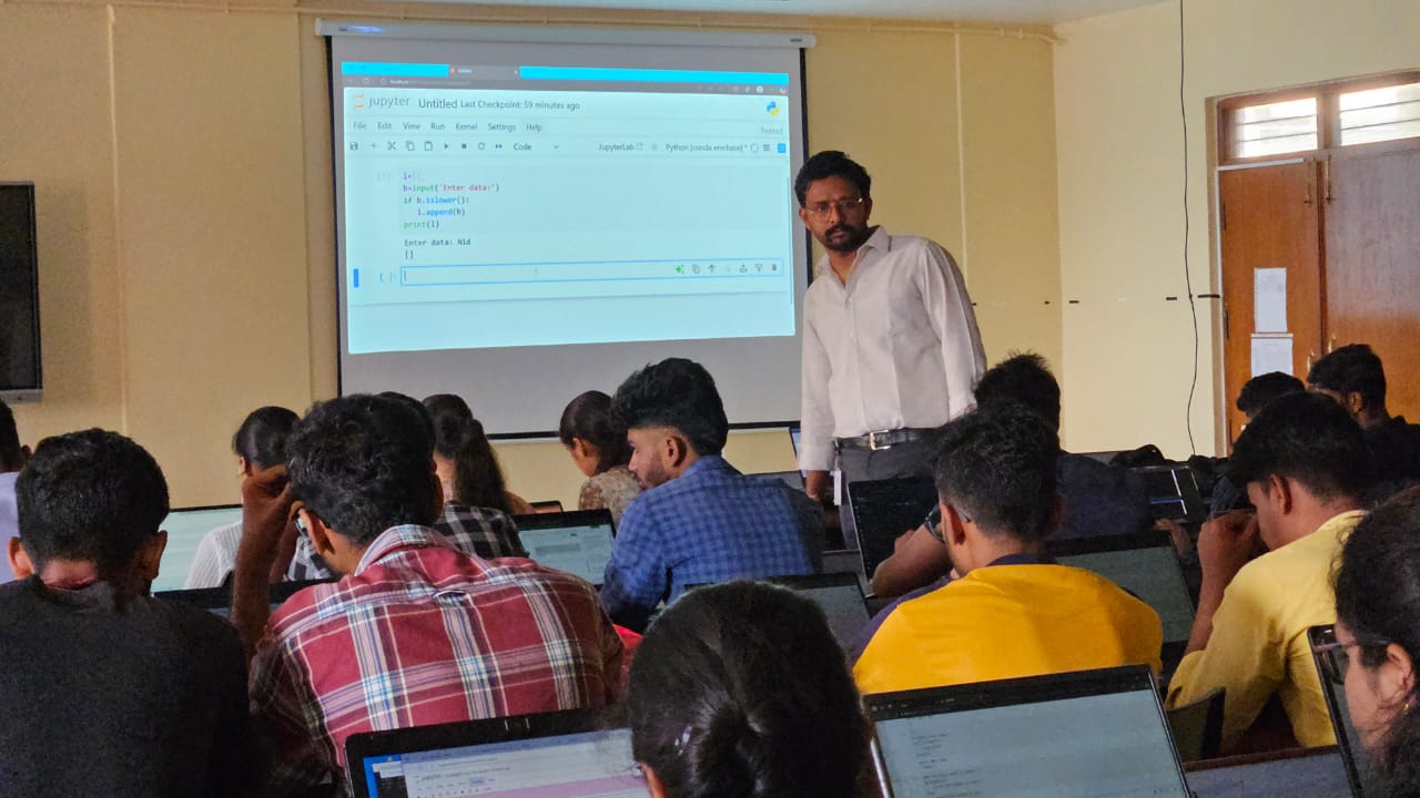 EDA Workshop at PESITM